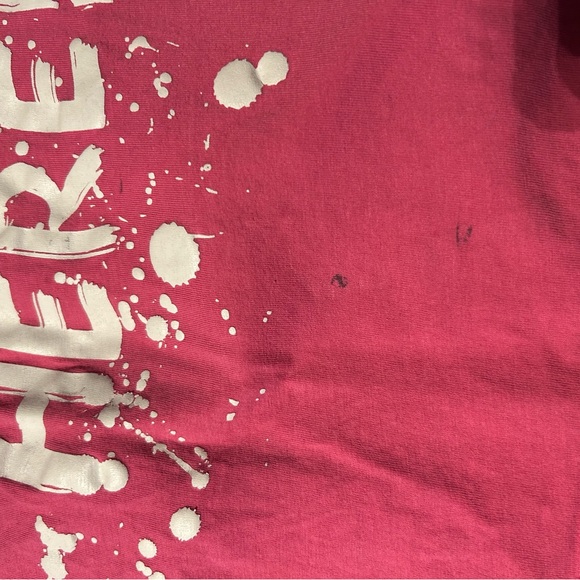 George “Bullying Stops Here” pink tee shirt. Children’s L (10-12) used. Stain. - Picture 6 of 6